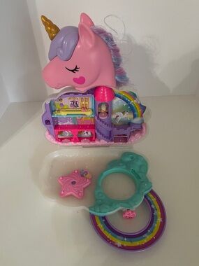 Polly Pocket Unicorn Compact Playset Mattel